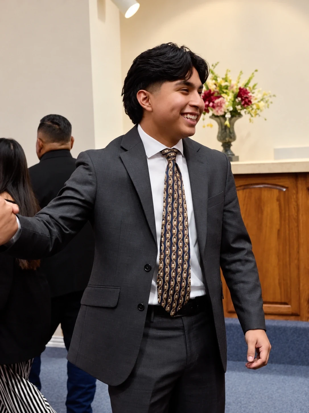 Un miembro de la comunidad de Templo del Altísimo